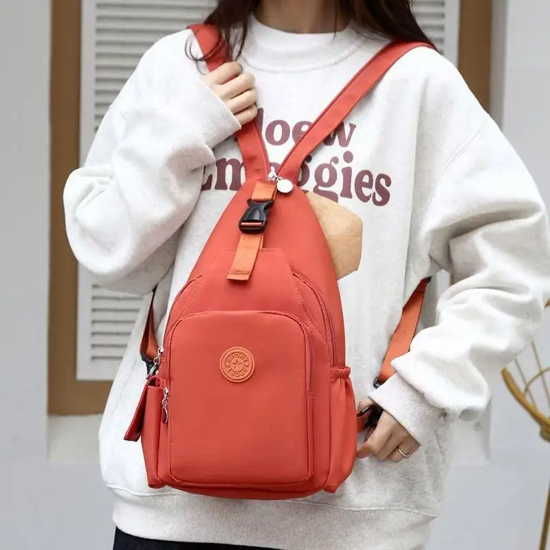 

New 2025 Oxford Multi pocket Backpack for Men Women Shoulder Handheld Purse Fashionable Carryall Gift