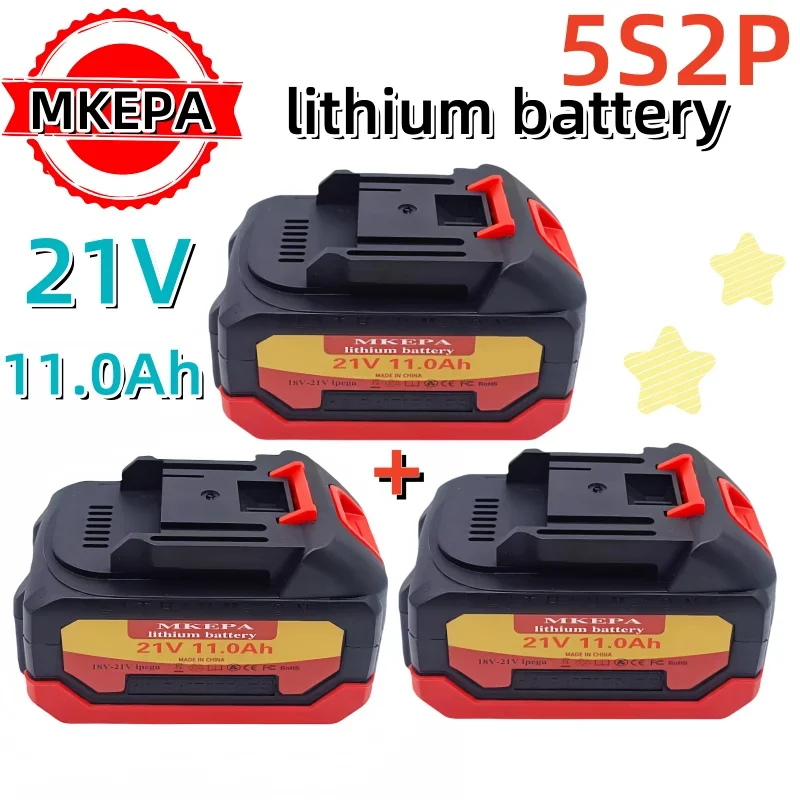 

5S2P 21V 18650 lithium battery can charge Ipega 11000mAh battery with high current and high discharge battery.