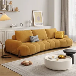 Leniwa Sofa Segmentowa Salon Modułowy Italiano Nowoczesna Narożna Kanapa Rozkładana Nordic Lounge Pufy Asiento Meble Domowe DWH