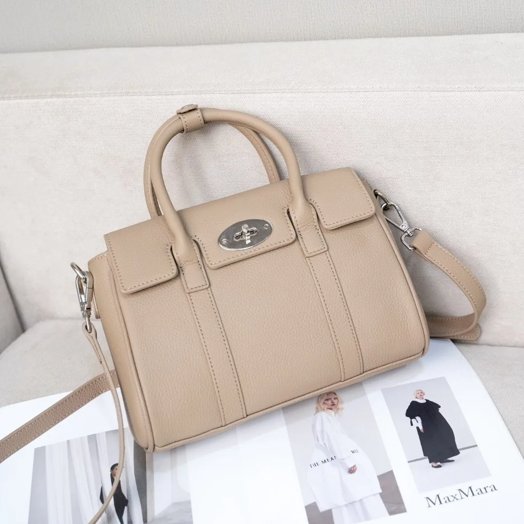 Brand Designer Women Tote Handbag Genuine Leather Fashion Luxury Design Shoulder Bag Commute Outdoor Ladies Crossbody Bags