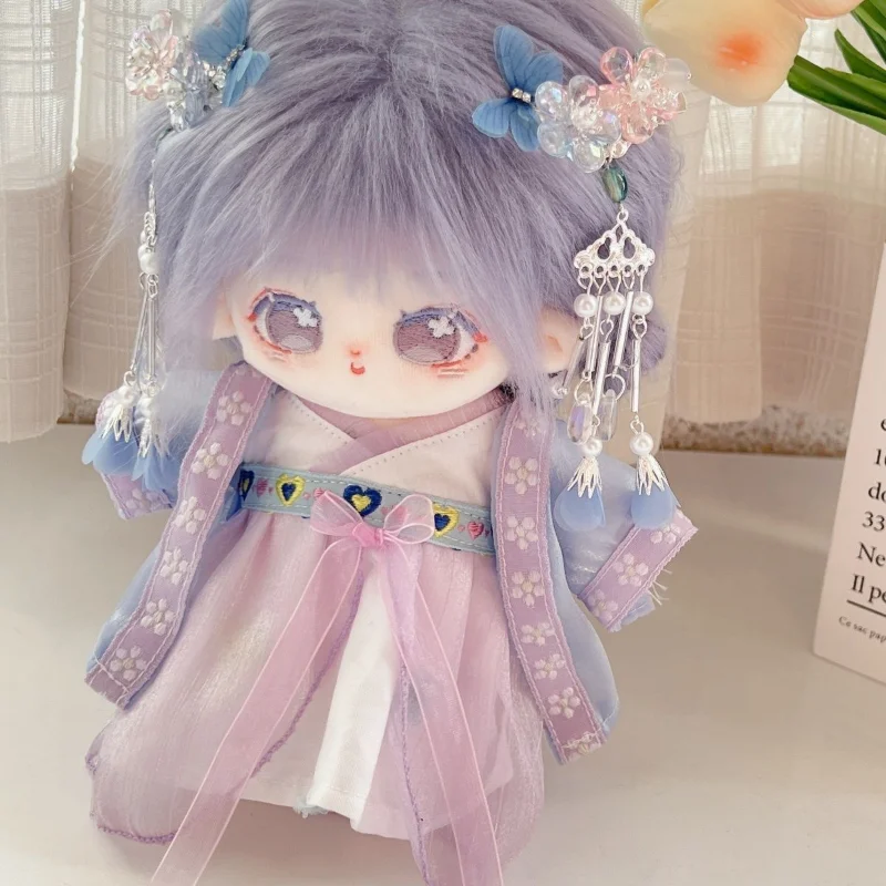 

Doll Clothes for 20cm Idol Dolls Accessories Plush Doll's Clothing Chinese Traditional Clothes Stuffed Toy Dolls Outfit Handmade