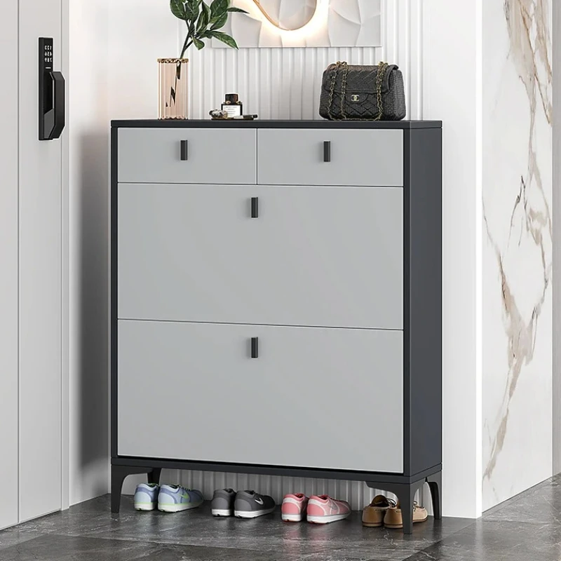 Drawer Modern Shoe Rack Assembled Vertical Designs Hallway Ultra Thin Shoe Rack Living Room Dorm Porta Scarpe Home Furniture