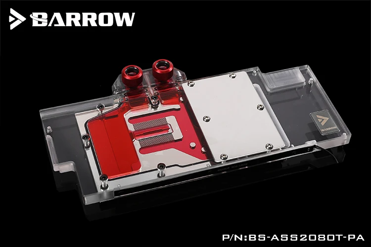 

Barrow BS-ASS2080T-PA2 Water Cooling Block for ASUS ROG STRIX RTX2080Ti RTX2080