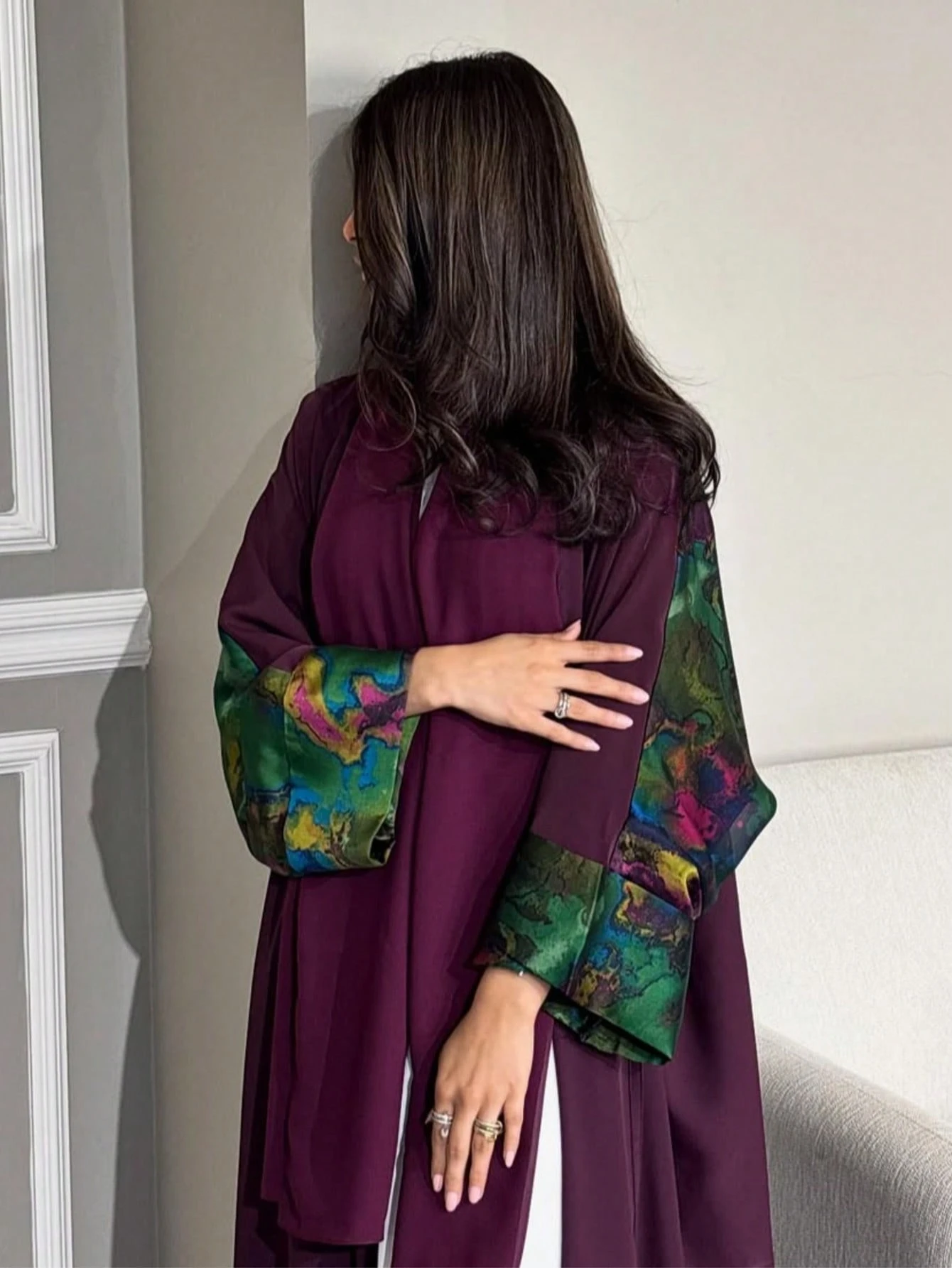 Abaya Larga da Donna + Hijab D - Tie Dye Two Piece recensione e prezzo