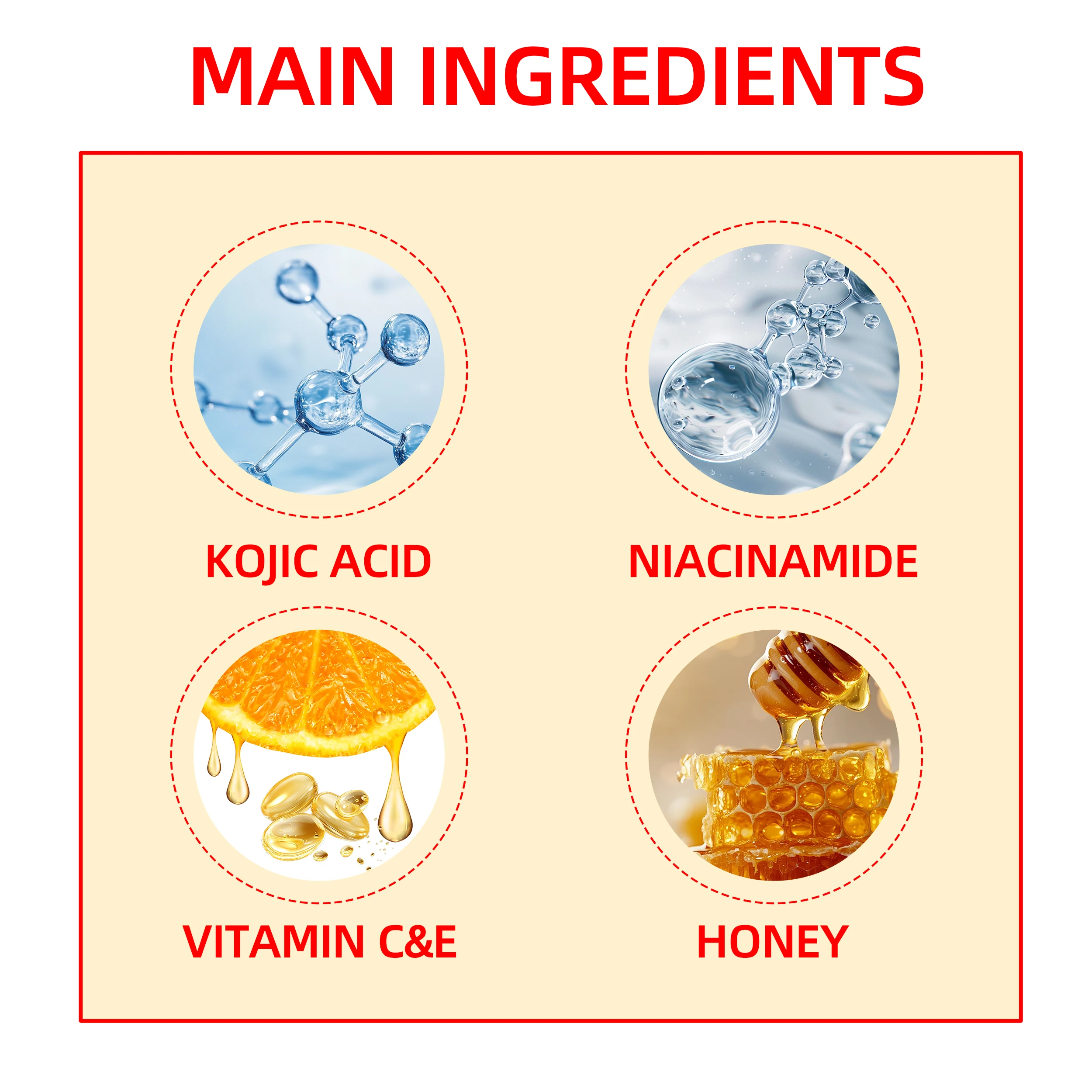 Ottilavie Kojic Acid & Niacina - Niacinamide Brightening Serum ulasan dan harga