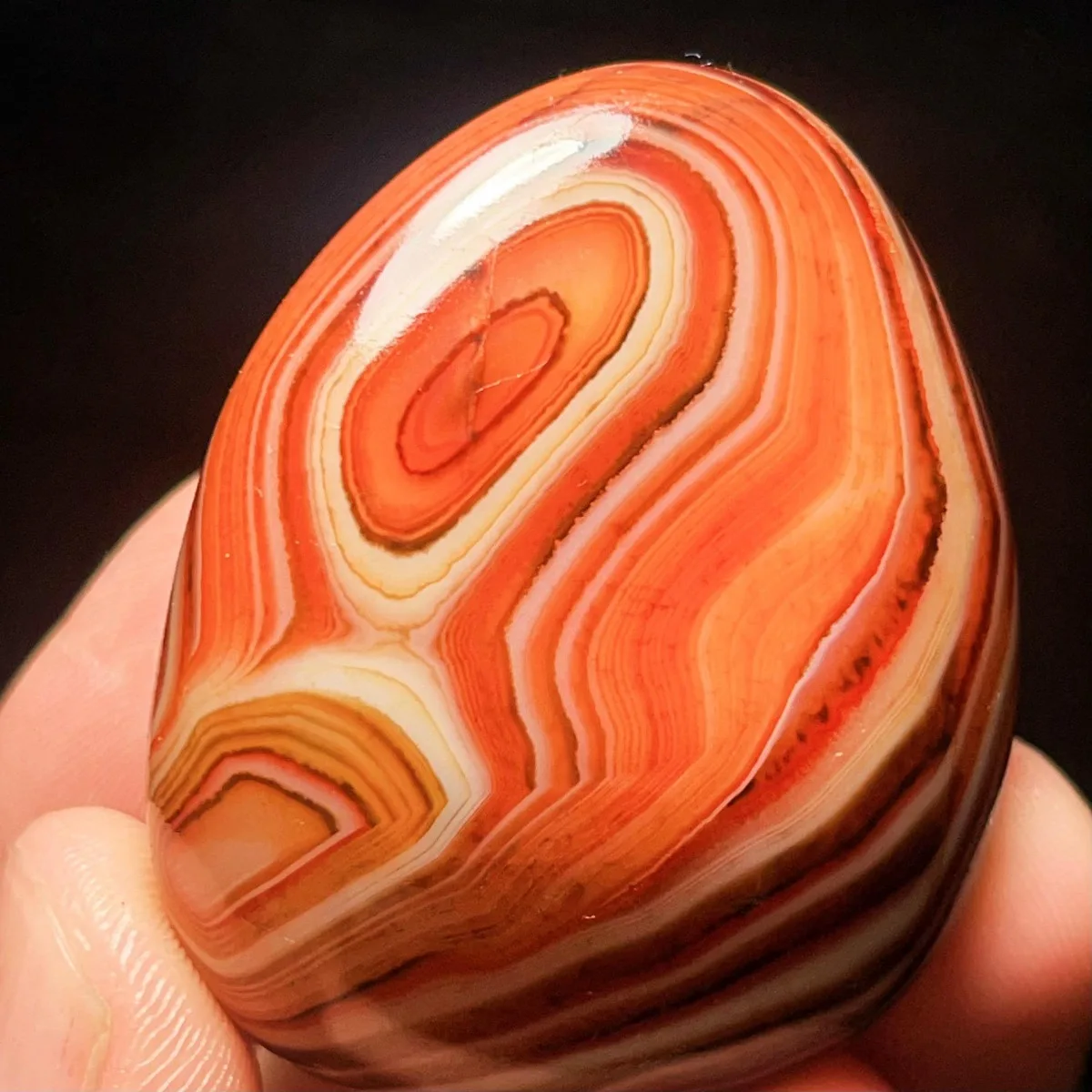 Large Banded Agate Banded Pattern, Mountain Gem, Polished Tumbled, Vase Filler, Natural Stone, Crystal Collection, Table Display
