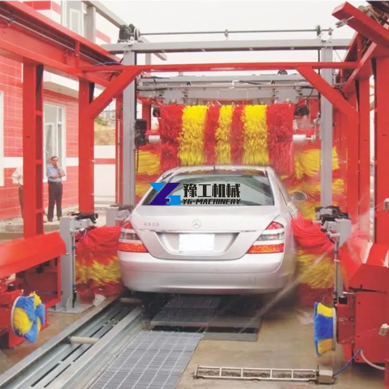 Best Selling Tunnel Fully Automatic Car Wash Machine with Voice Notification System