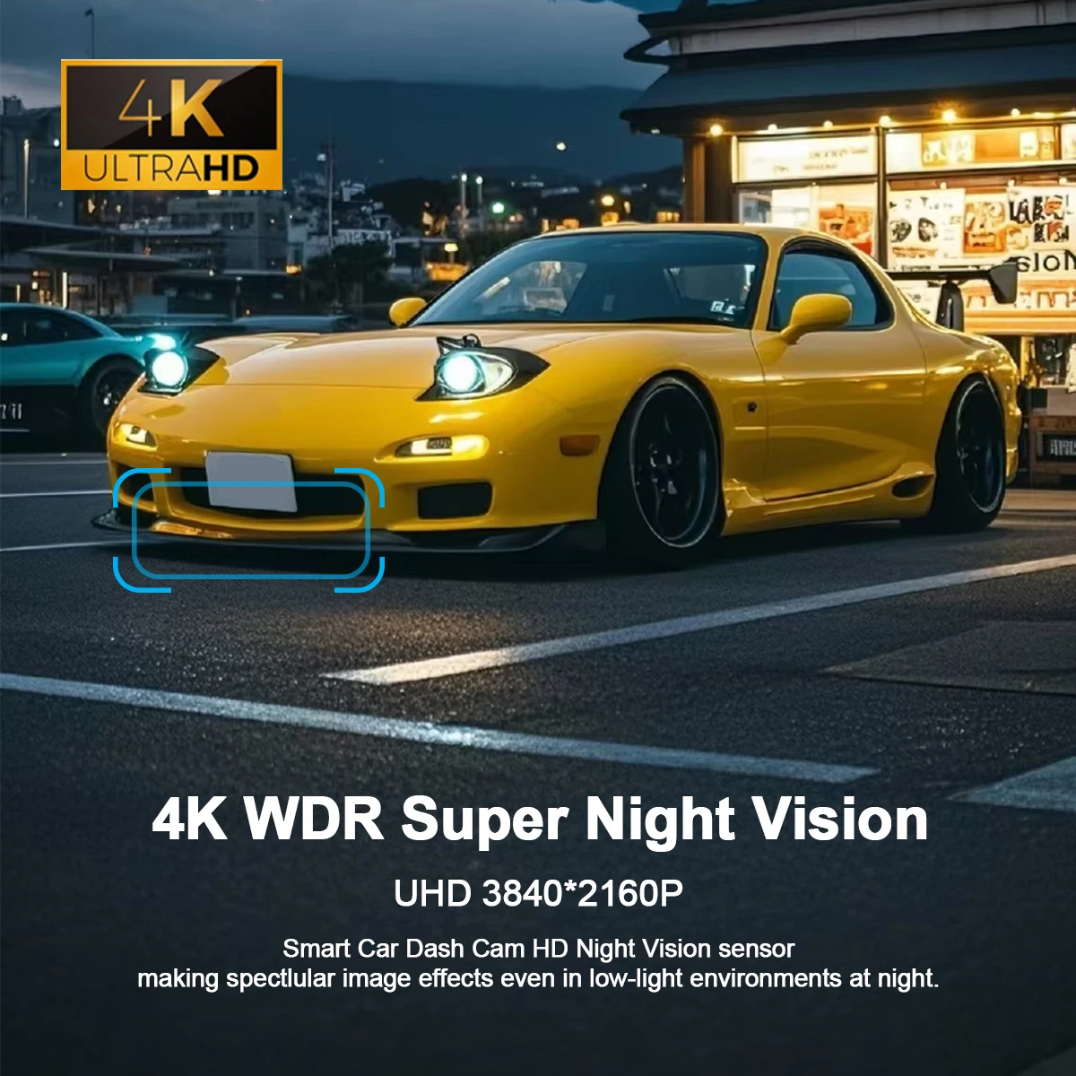 dashcam for car Black box Driving Video Recorders 4K WiFi Mini Front Camera Dash Cam 24H Parking Monitor Car Recording camera - Image 4
