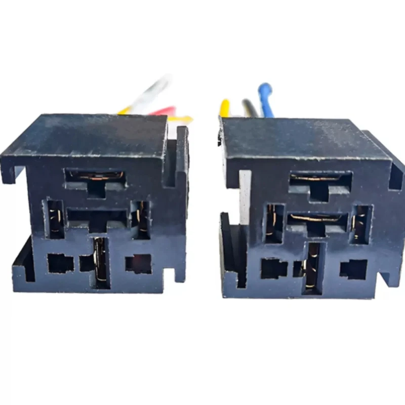 Automotive Relay 80A 12V 24V  with Relay Socket 4pin 5Pin wide pin high current automotive relay for retrofitting cars