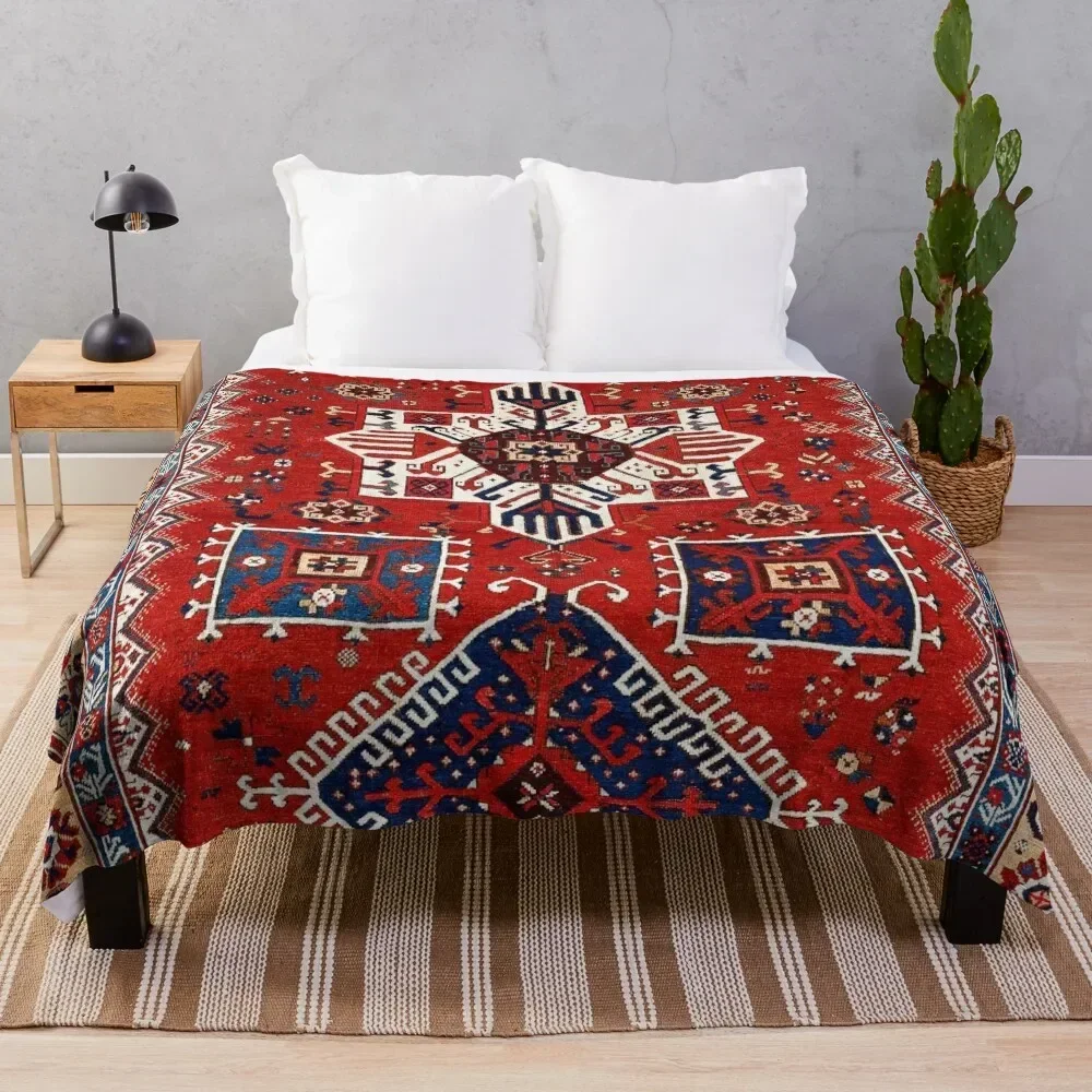 

Sivas Central Anatolian Rug Print Throw Blanket Quilt Blankets For Baby Blankets