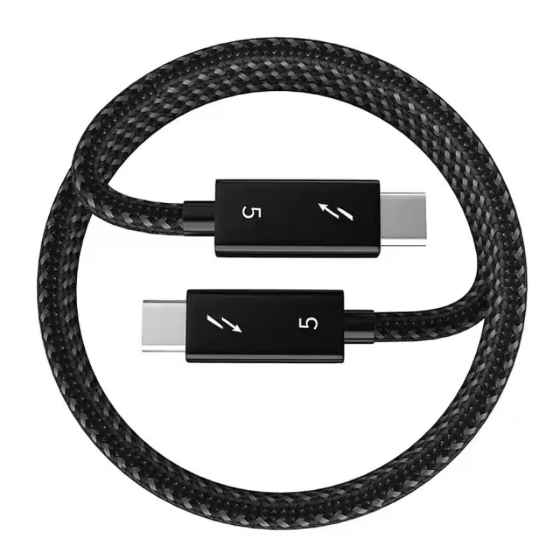 Thunderbolt 5 USB C To USB C Full-function Data Cable Fast Charging PD 240w 16K 60Hz Video Output Functional 80Gbps Transmission