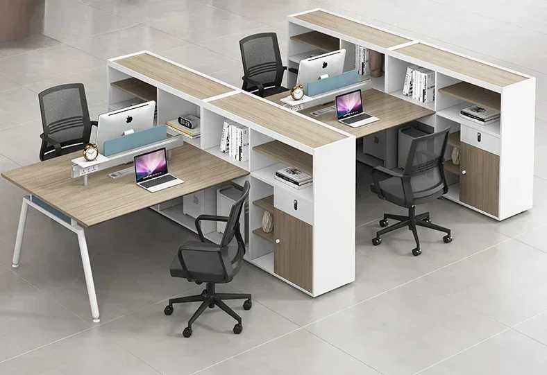 

Top - Notch The Furniture Is Simple And Modern, Staff Desks And Chairs, Combined Screen Workstations Superior