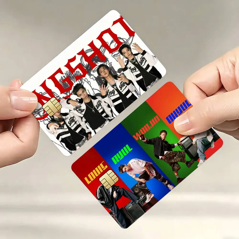 

LNGSHOT SHOT CALLERS lngshot4sho Decorative Waterproof Film Skin Cover Credit Card Stickers Debit Front Bank Bus Pass