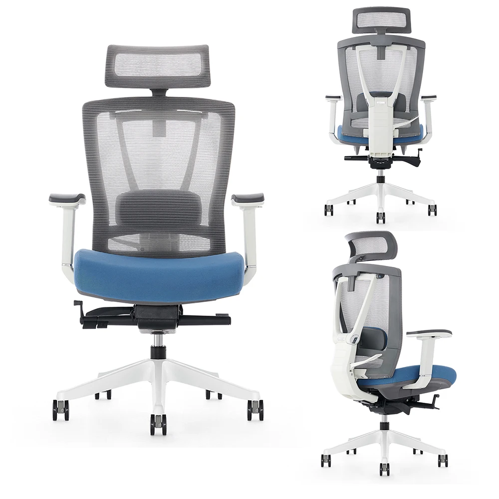 Commercial Furniture 4D Adjustable Boss Executive Swivel High Back Mesh Ergonomic Office Chair