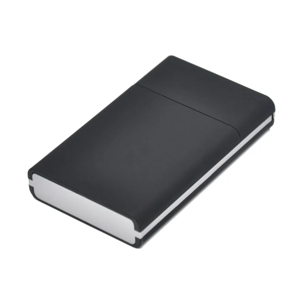 Plastic Cigarette Case Box Pocket Size Portable Cigarette Holder Rubber  Paint Slim Cigarette Case