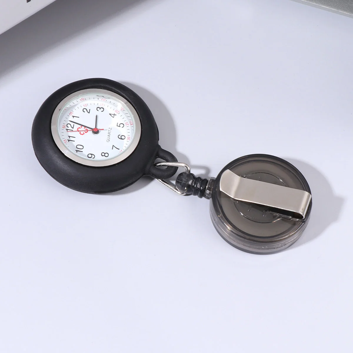 Nurse Watch -on Pocket Key Chain for Student Badge Reel Hanging Creative
