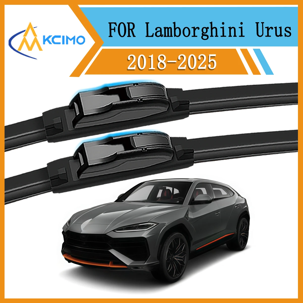 

Superior Weatherproof Windshield Wipers Replacement For Lamborghini Urus 2018-2025 OE Exact Fit All-Season Wiper Blades