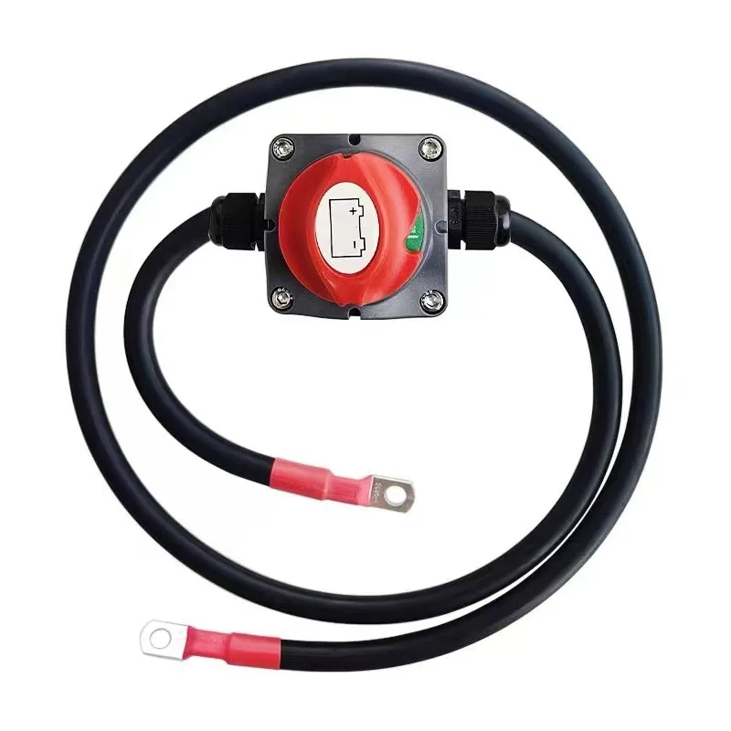 Image of Verstärkter Batterietrennschalter aus reinem Kupfer für den Minuspol von Auto und LKW, Stromunterbrechungszubehör