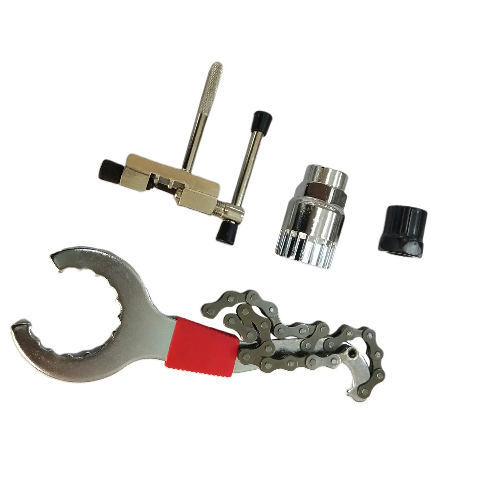 

1Set Bicycle Chain Breaker Compact Tool Kit for Outdoor Adventure Maintenance and Emergency Chain Repair Solutions