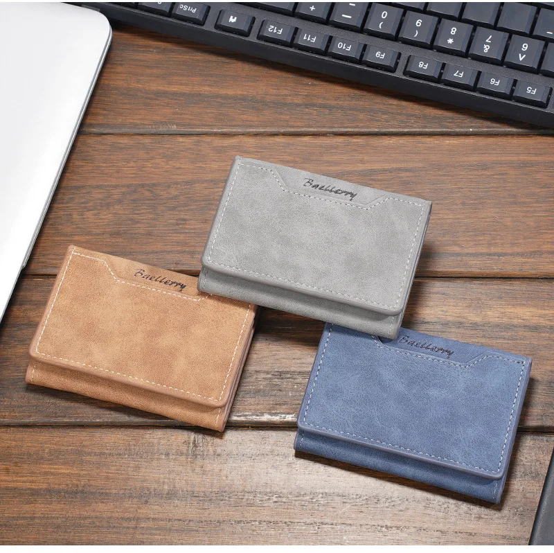 Baellerry Tragbare Mini-Geldbörse für Herren, Dünner Kartenorganizer, Koreanischer Stil, Kartenhalter, Kleine Aufbewahrungstasche für Männer – Detail 11