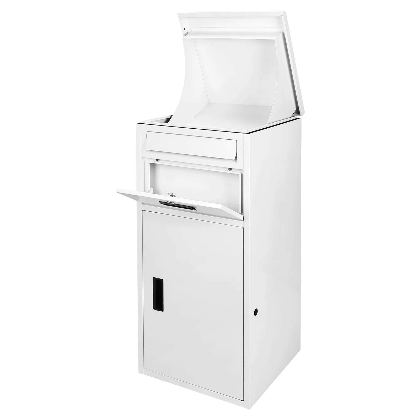 

Anti-Theft Parcel Drop Boxes with Lock Outdoor Package Delivery Waterproof Package Drop Container for Secure Package Deliveries