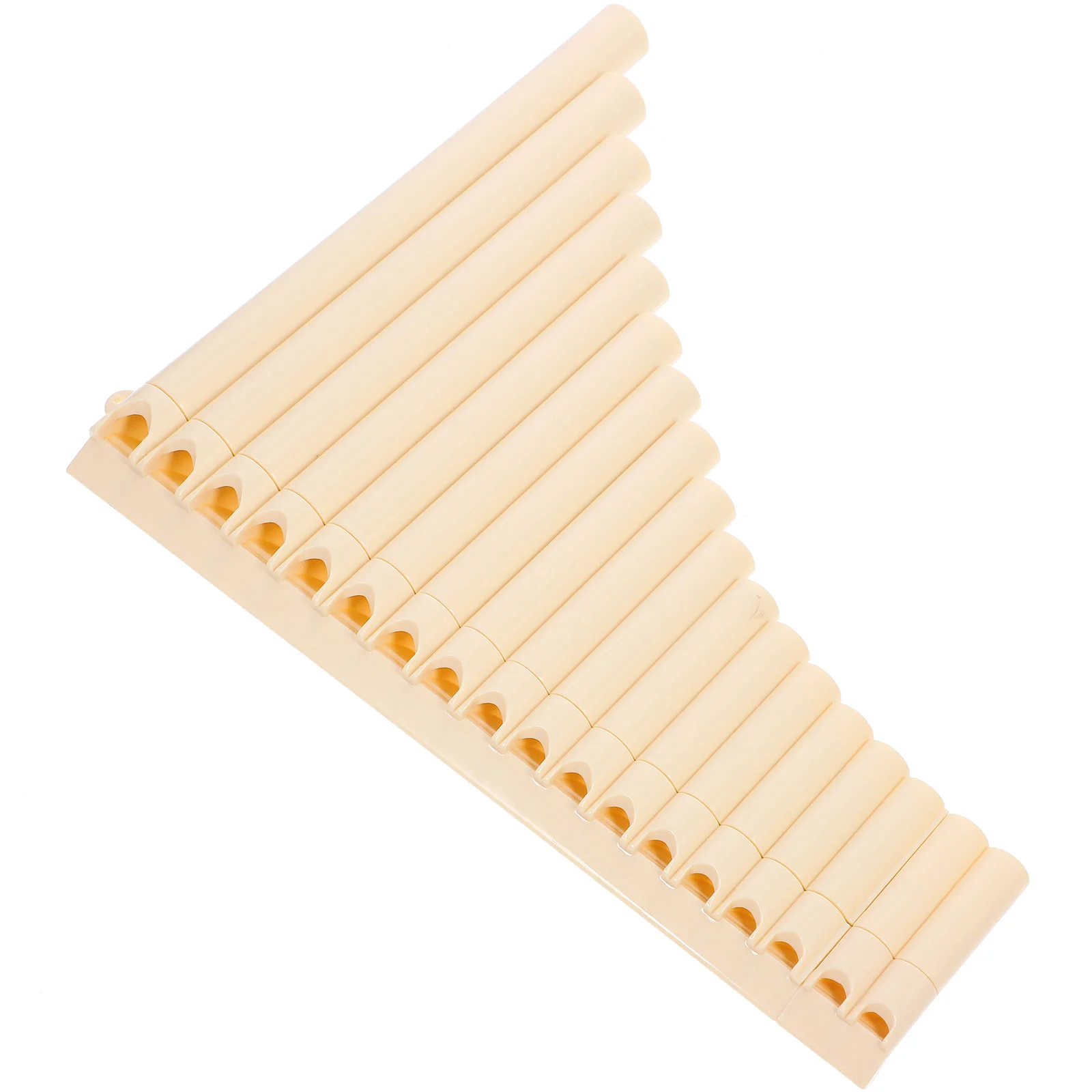 

Portable 18 Pipe Pan Flutes Campus Musical Instruments Educational Resin Multifunction Panpipes