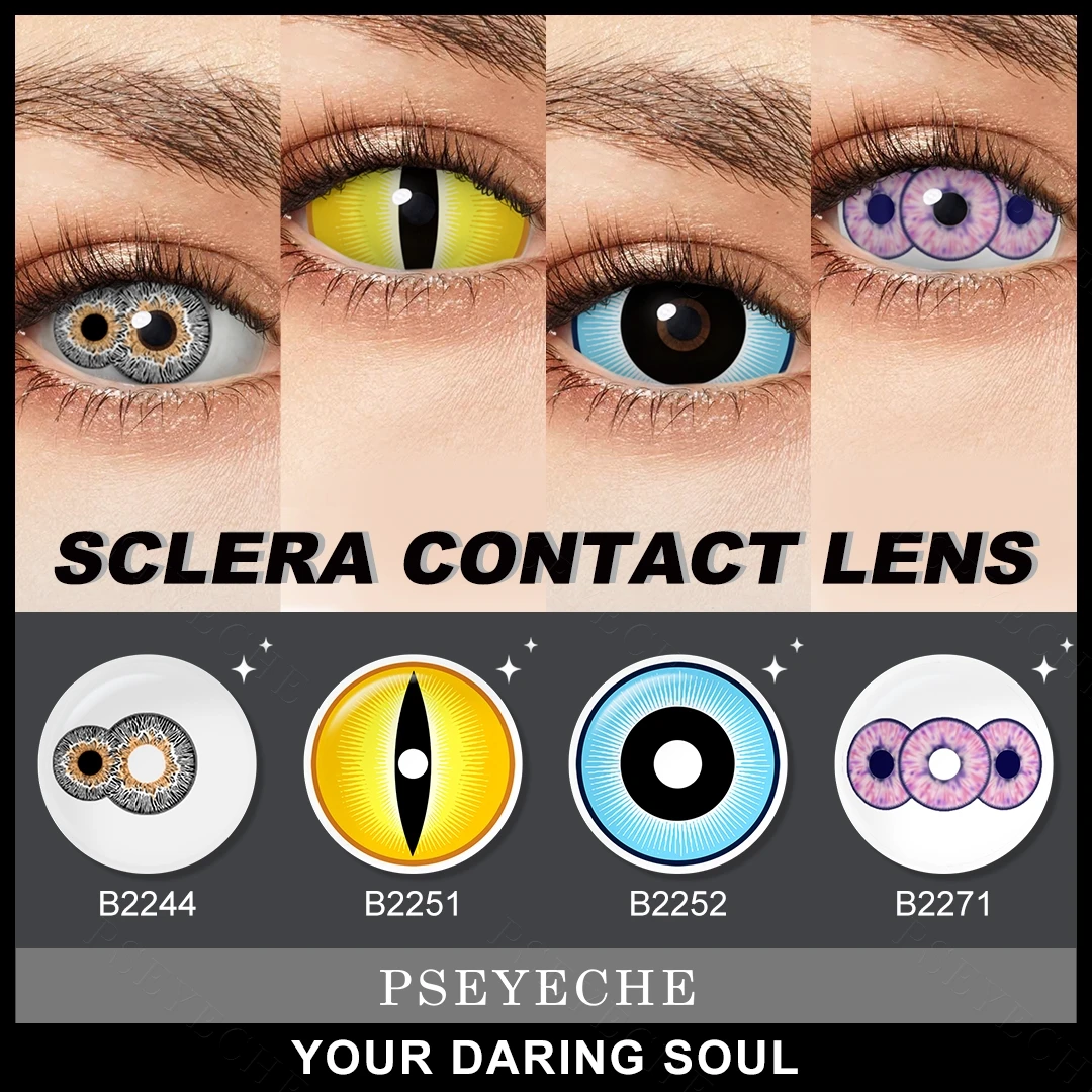 PSEYECHE Lentes de Contacto Coloridos 22mm para Disfraces: Una Evaluación Real con Escenarios de Uso