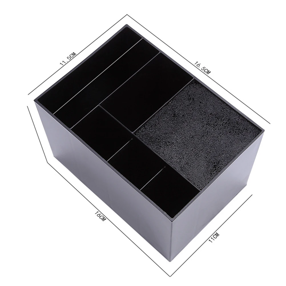 

Scissors Storage Box Salon Hairdresser Supplies Tools Holder Household Black Hairdressing Case