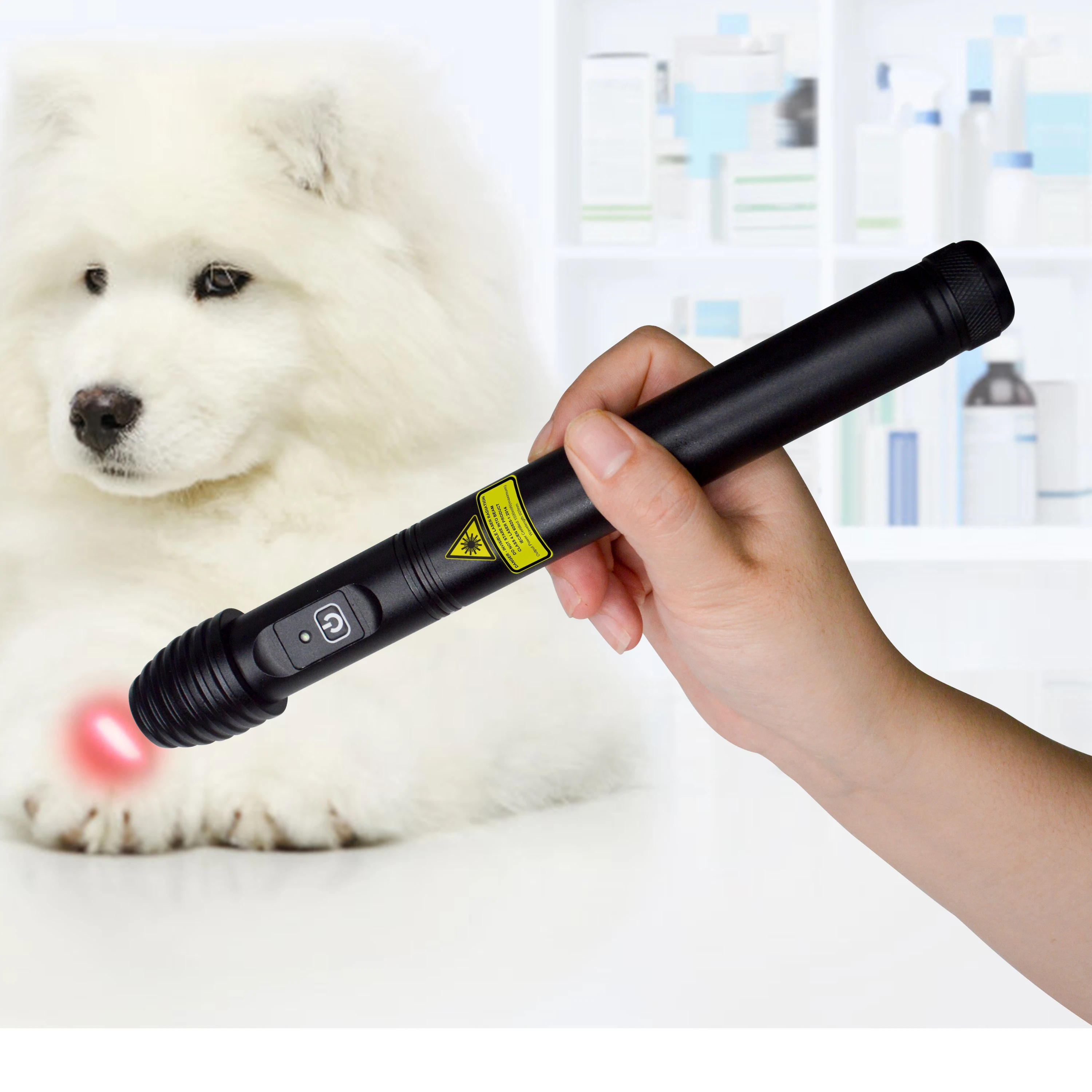 

2026 Herniated Disc Joint Pain Arthralgia Cold Laser Acupuncture Pen 500mW 808nm for Tinnitus Smoking Treatment Pet Use