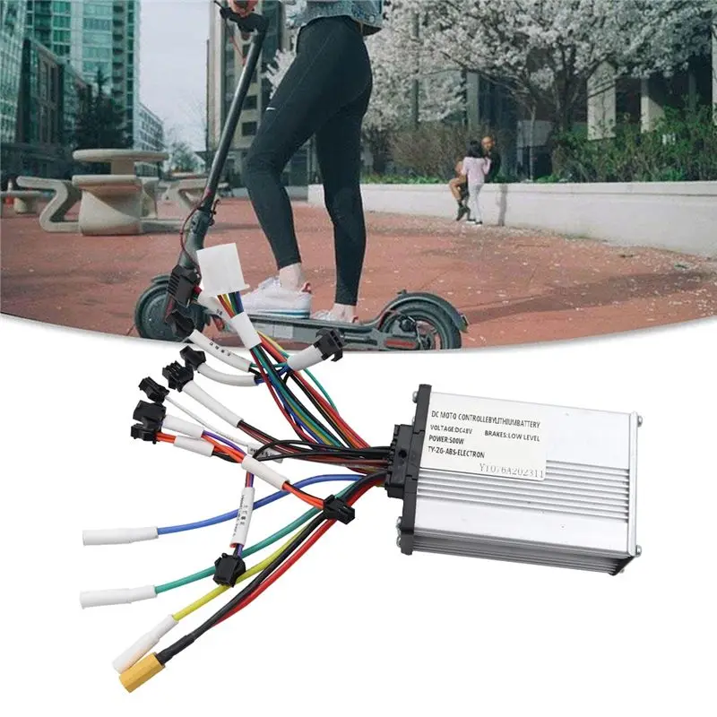 A65P-48V 500W Brushless Controller+Z-920 LCD Accelerator For Kugoo M4/PRO&CROSSER T4 Electric Scooter Repair Parts