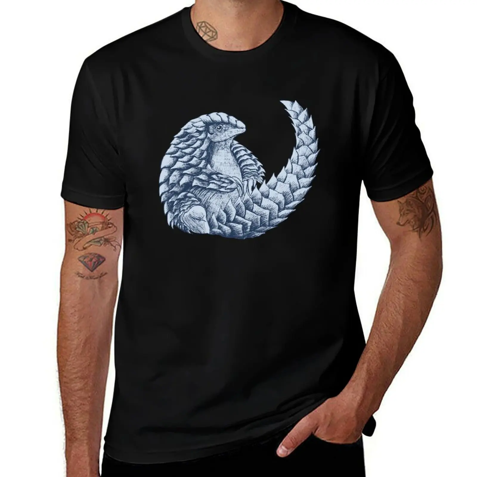 Pangolin T-Shirt Basic Regular Fit Casual T-Shirt