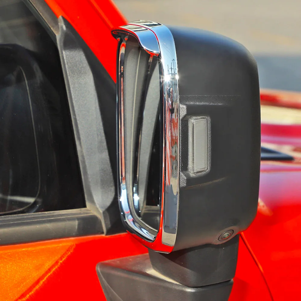 Rearview Mirror Cover & Rain Eyebrow Frame For GWM Tank 300 2021-2026 ABS Side Mirror Protective Shell Car Exterior Accessories