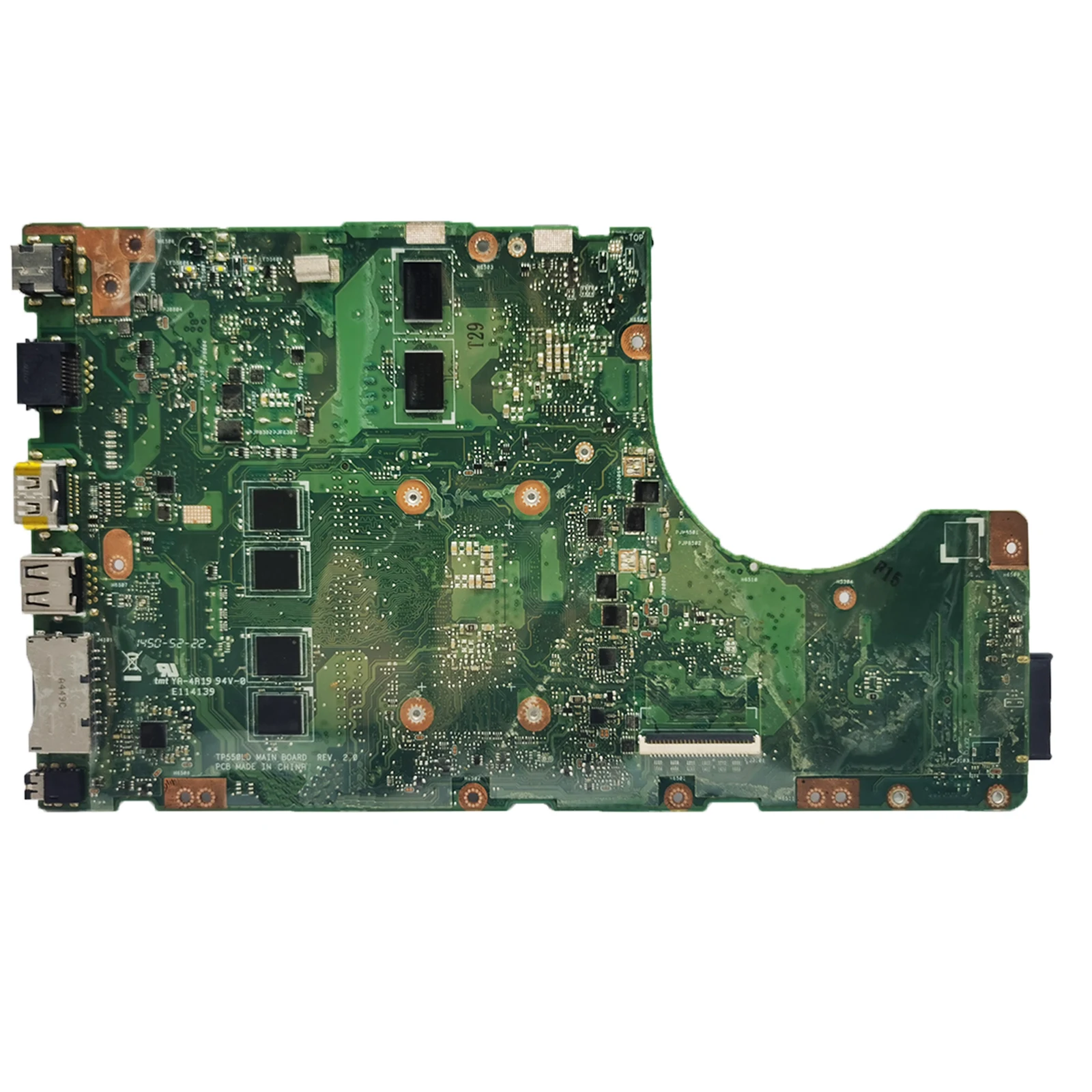 Carte mère d'ordinateur portable pour ASUS, carte mère TPcape, carte mère LD, LJ, TPcape, L Jcape, LA JLD, I3, I5, I7, 4th Isabel CPU, 4G RAM, GT820M, V2G