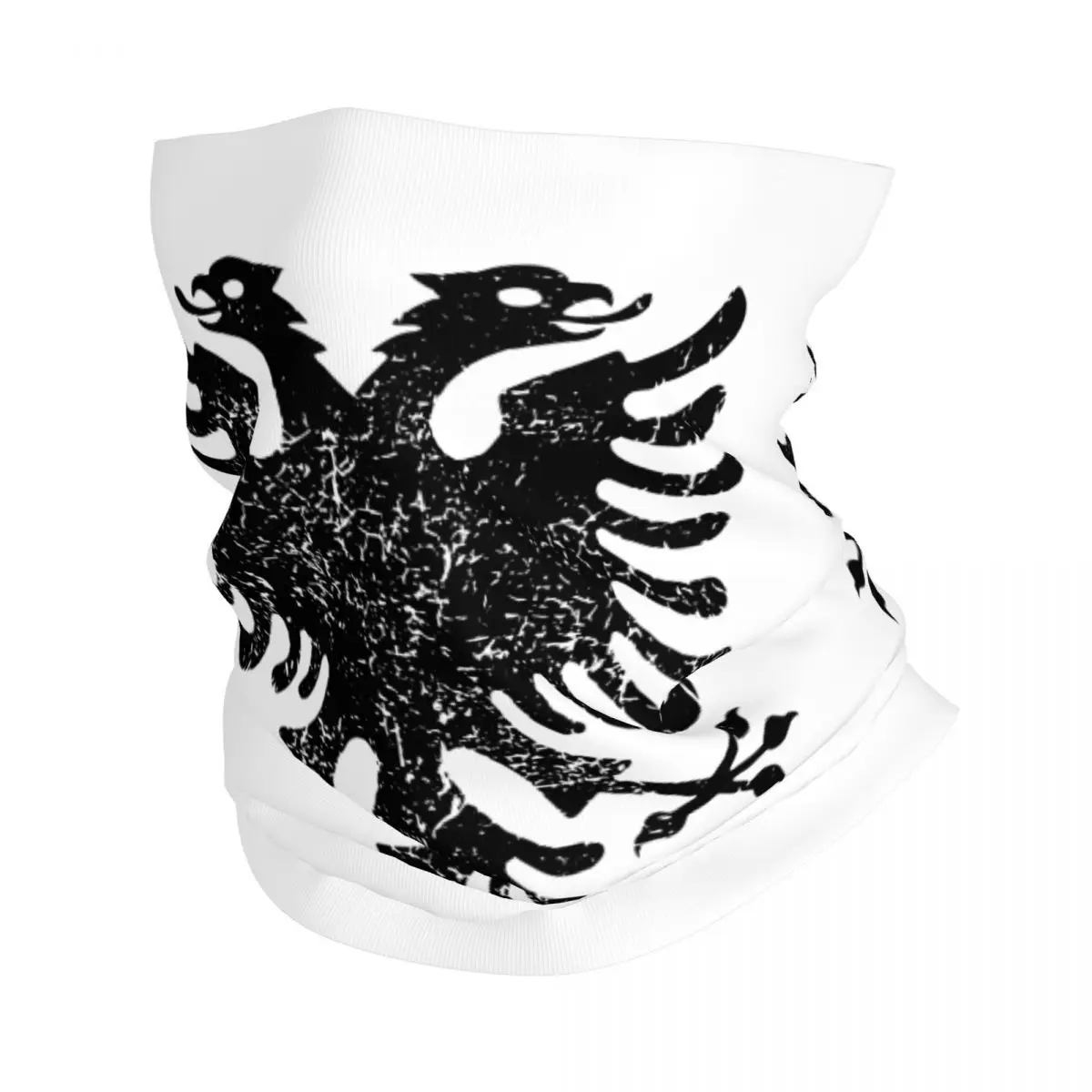 Albanien Flagge Bandana Hals Gamasche gedruckt Sturmhauben Wickel Schal warmes Radfahren Reiten für Männer Frauen Erwachsenen Winter