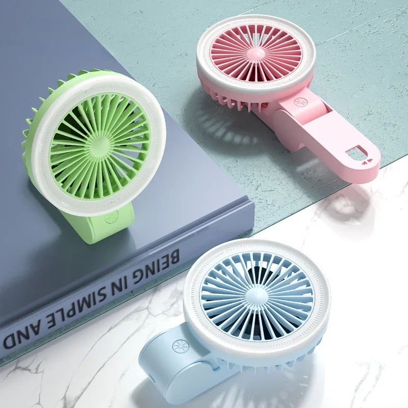 Portable Mini Electric Air Cooler Neck Fan for Office and Home - Opolar Handheld Rechargeable Fan