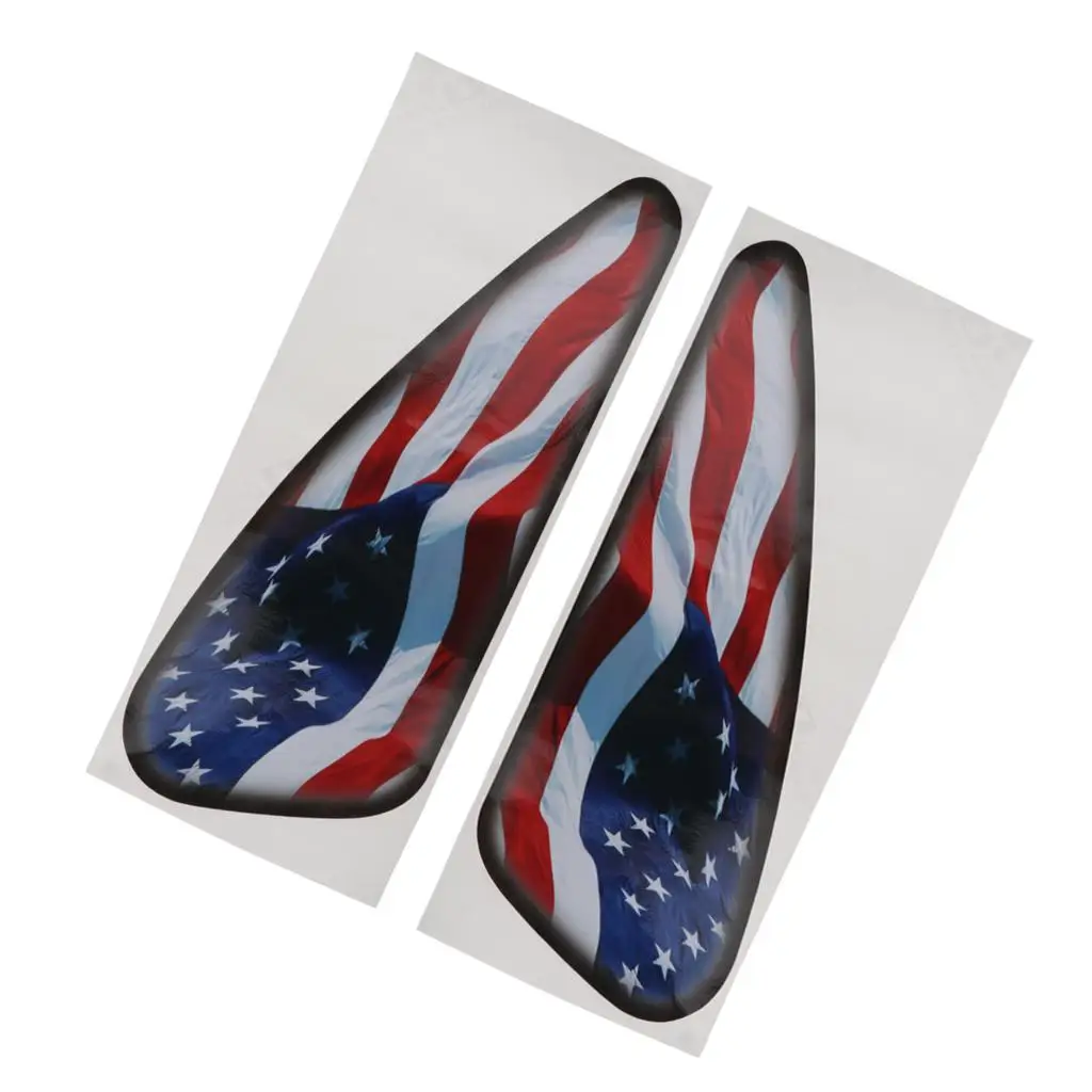 

Motorcycle Tank Pads US Tank Stickers, Self-Adhesive, Durable