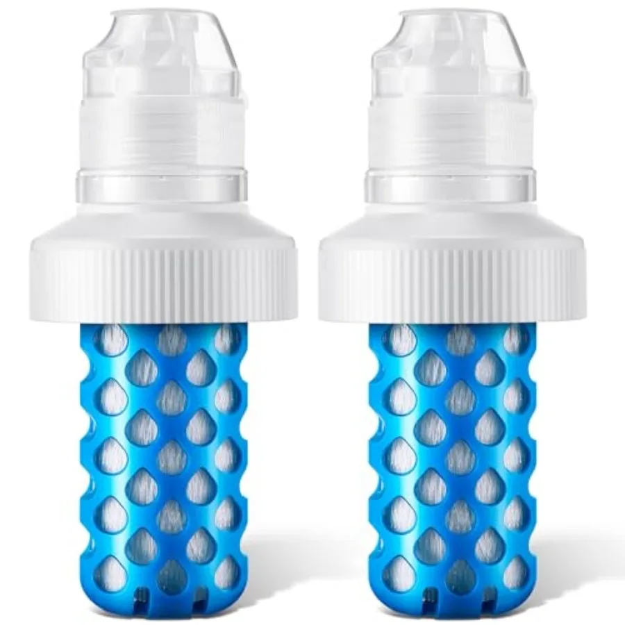 

Pack Water Filter Cartridge Compatible with Katadyn BeFree Including Older Models,Fits 4mm Openings, Perfect for Hiking, Stamin
