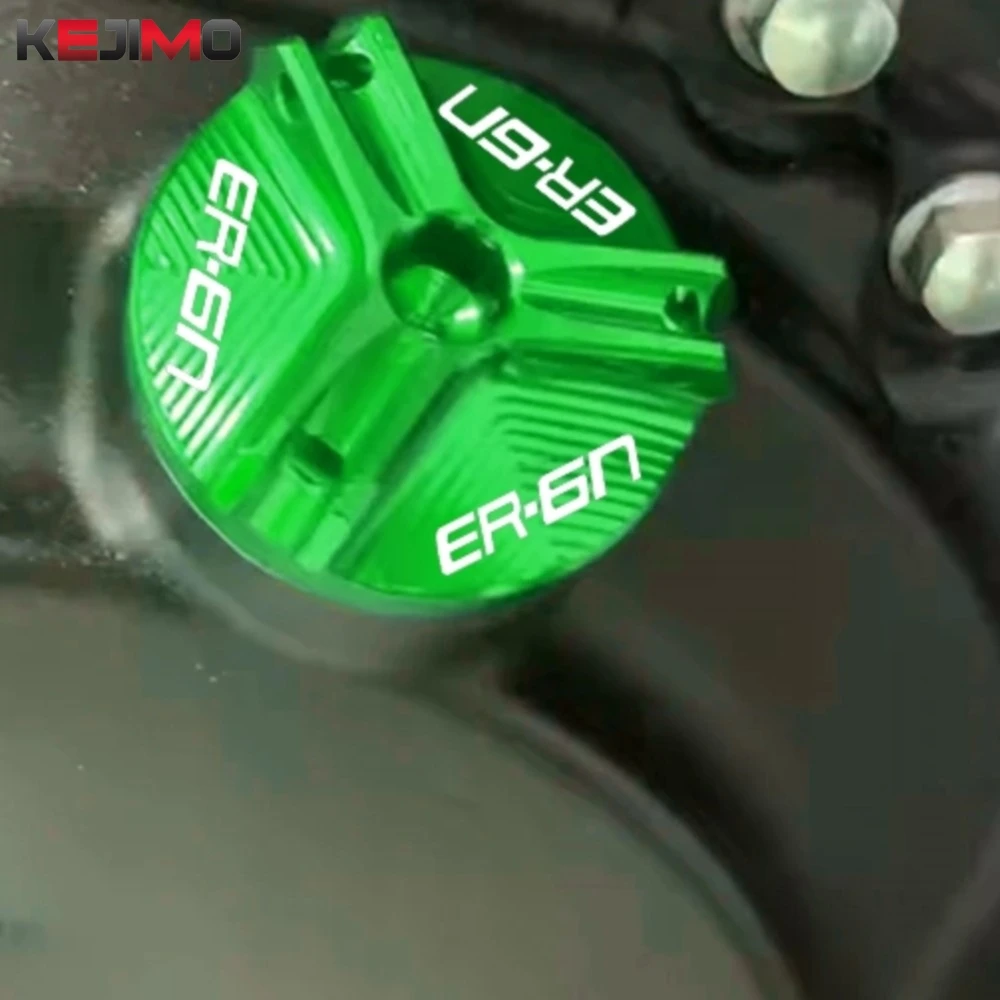 

M19*2.5 For KAWASAKI ER6N ER 6N ER-6N er6R 2009-2015 2016 2017 Motorcycle Engine Oil Cup Fuel Filler Tank Cap Cover Accessories