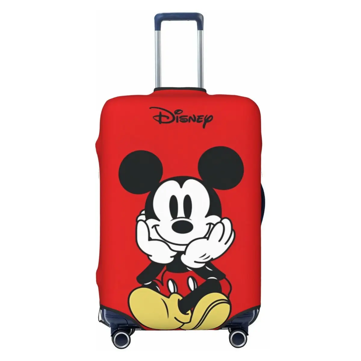 Mickey Mouse Cartoon Suitcase Cover Holiday Cruise Trip Elastic Luggage Case Protection