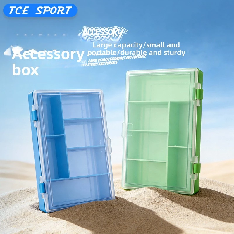 6GridPPMaterial: Plastic Box, Lure, Fishing Hook, Small Accessories Storage Box, Fishing Tackle Box, Travel Box for Organizing I