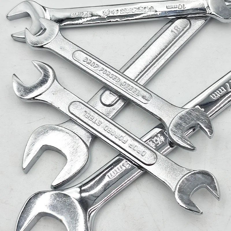 Double Open Ended Spanner Wrench 6 7 8 10 12 14 16 17 18 19 21 22 24 27 30 32 34 36 41 46mm