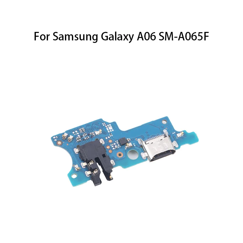 الأصلي USB تهمة ميناء جاك حوض موصل شحن مجلس الكابلات المرنة لسامسونج غالاكسي A06 SM-A065F #1