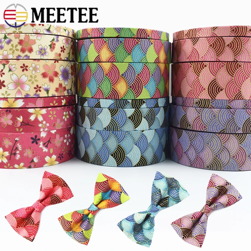 5/10Yards 10-40mm Jacquard Webbing Lace Ribbon for Sewing Hair Bow Headwear Pet Band Clothes Bag Decoration Tape DIY Accessories