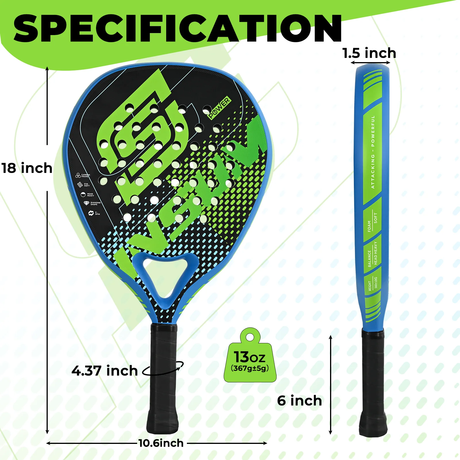 Thumbnail 2 - #28 New Padel Rackets Arrivals