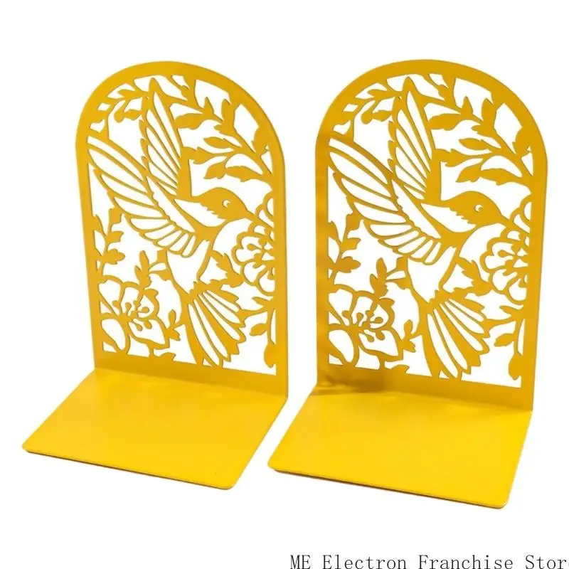 T5EA 2pcs выдолбленная птица цветочный конец