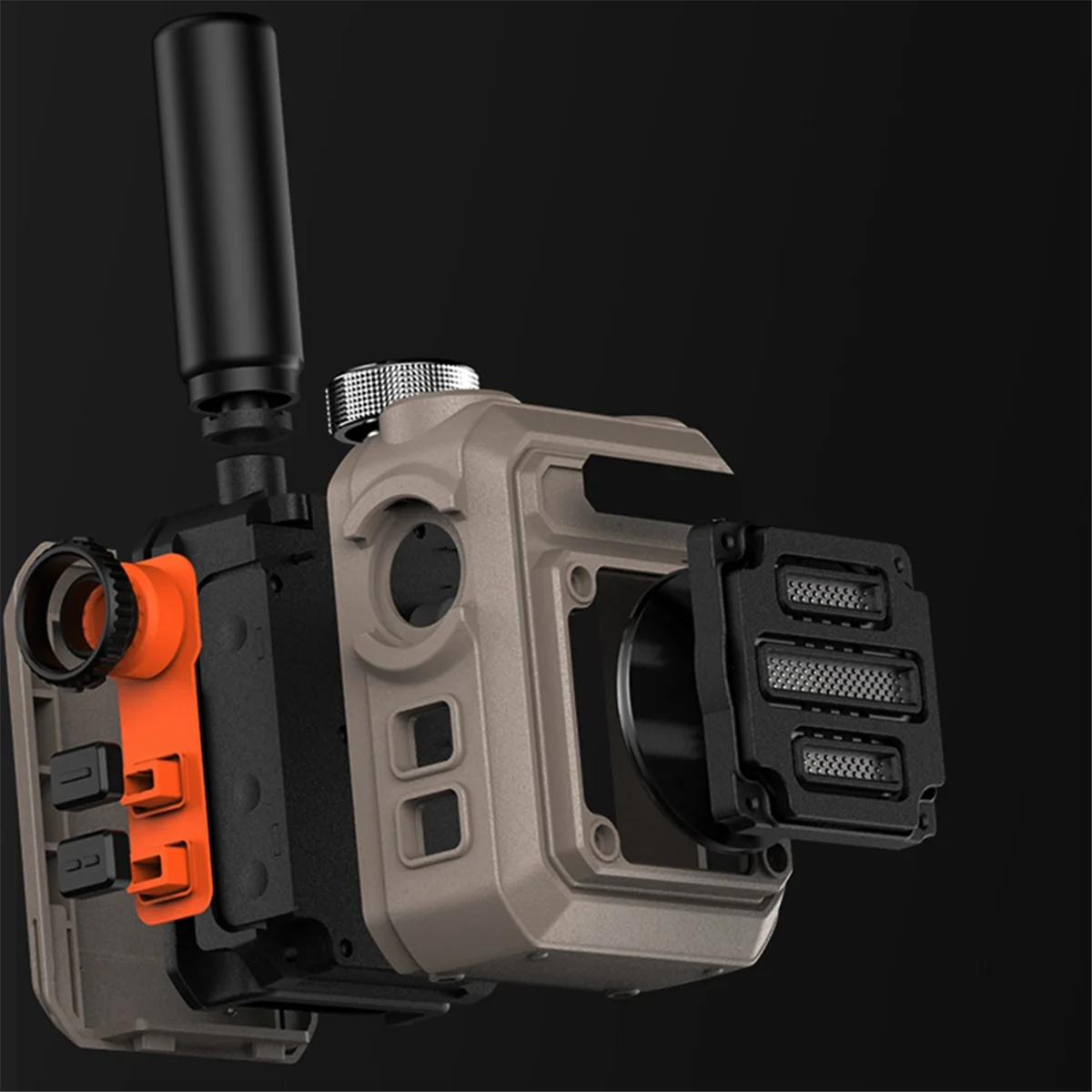 

G63 Mini Walkie Talkie USB C UHF 400-480 МГц Быстрое сканирование Копия Scrambler Encrypt Карманная беспроводная связь FM-радио, A SQ