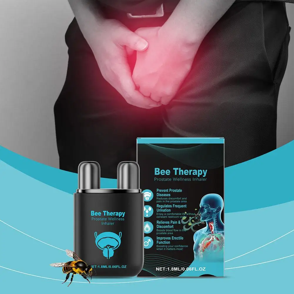 

Prostatitis Care Nasal Inhaler Relieve Urinary Frequency Swelling Headache Energy Soothing Pain Boost Men Urgency Prostate X7L9
