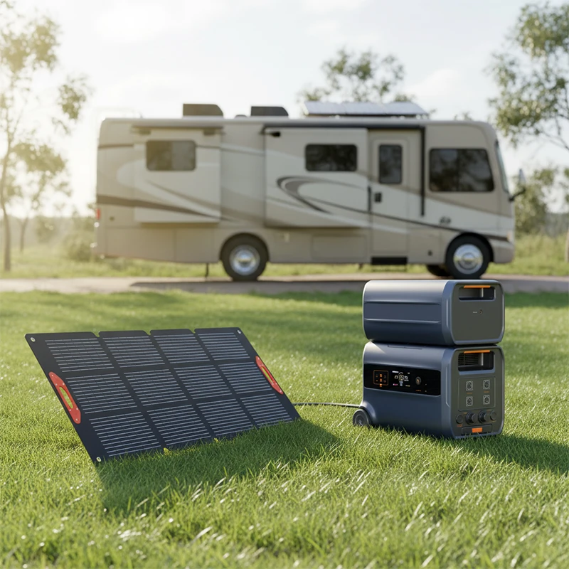 2400W 2.4KW Portable Power Station 2400wh 2496Wh 3072Wh LiFePo4 Battery Solar Generator for Rv Outdoor Working