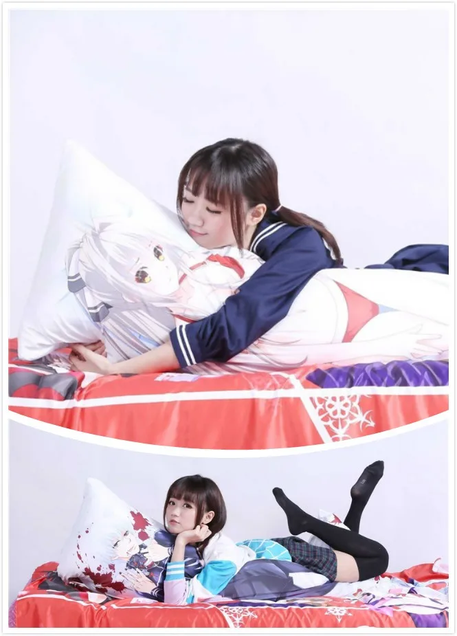 Anime Decor Pillow Case Kaguya-sama Love Is War Dakimakura Waifu Pillowcase 2-Side Print Hugging Body Cushion Cover Gift