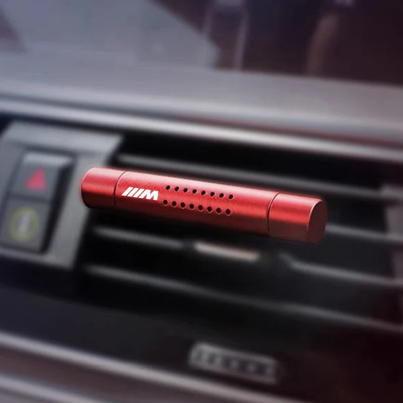 Ambientador para Auto, Perfume para Rejilla de Ventilación, Accesorios Interiores para BMW con Emblema M, M3, M5, E34, F10, E90, F30, E60, F30, E53, E30, E92, E87